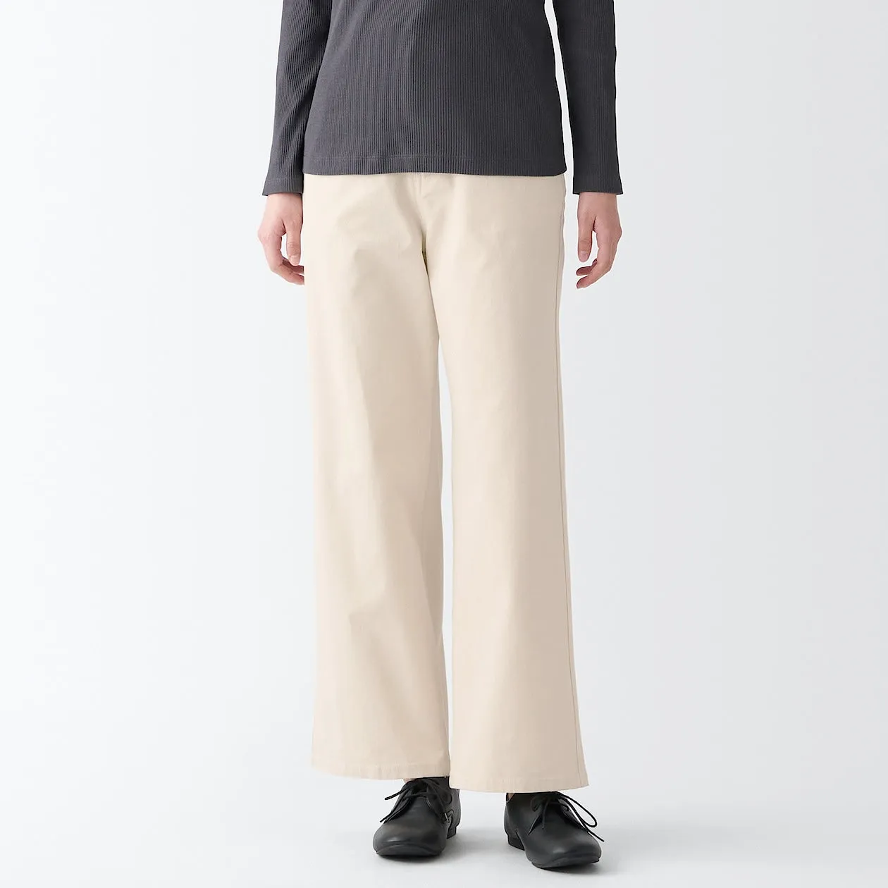 4-Way Stretch Chino Wide Straight Pants