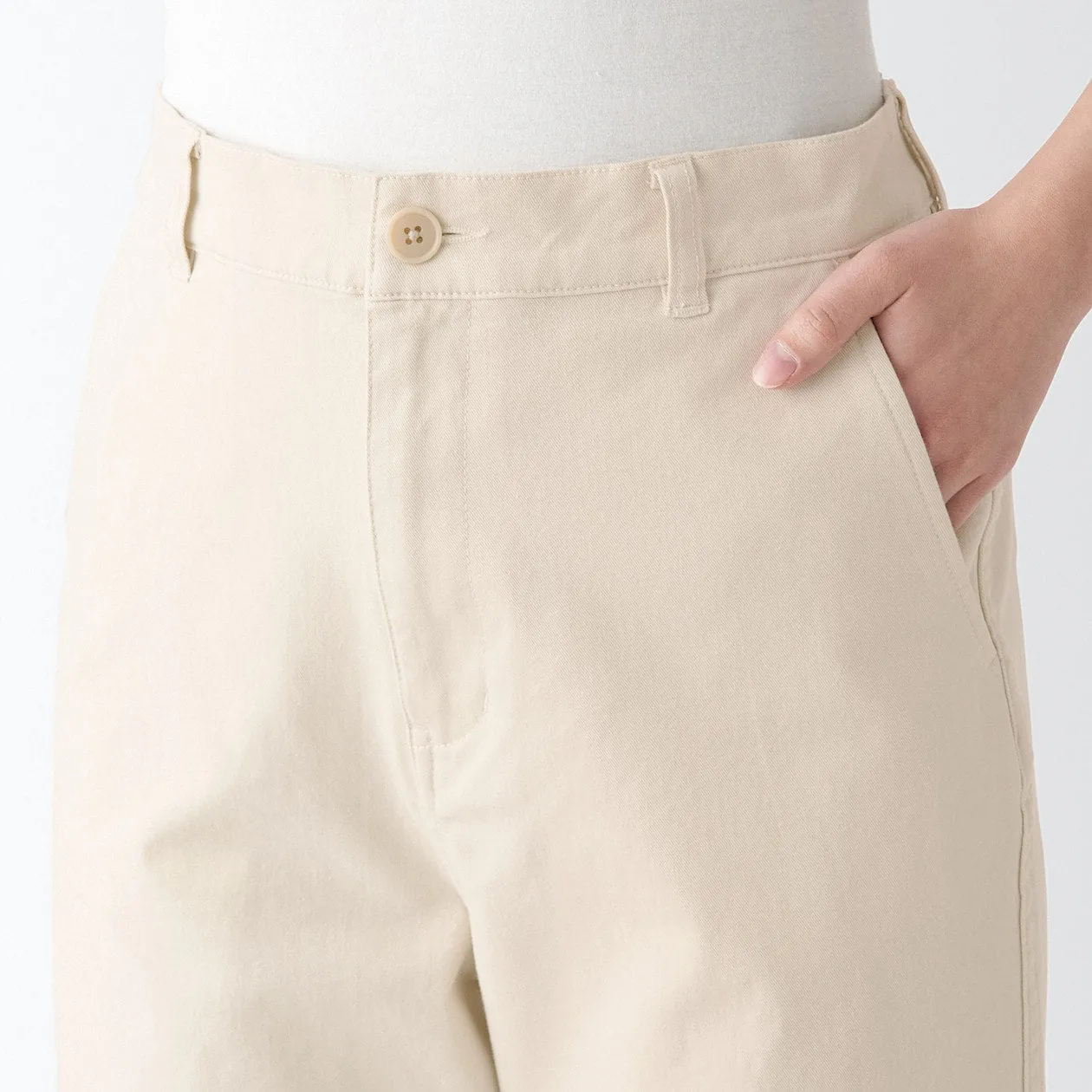 4-Way Stretch Chino Wide Straight Pants