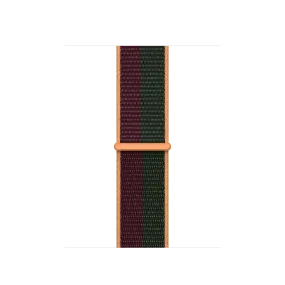 41mm Dark Cherry/Forest Green Sport Loop