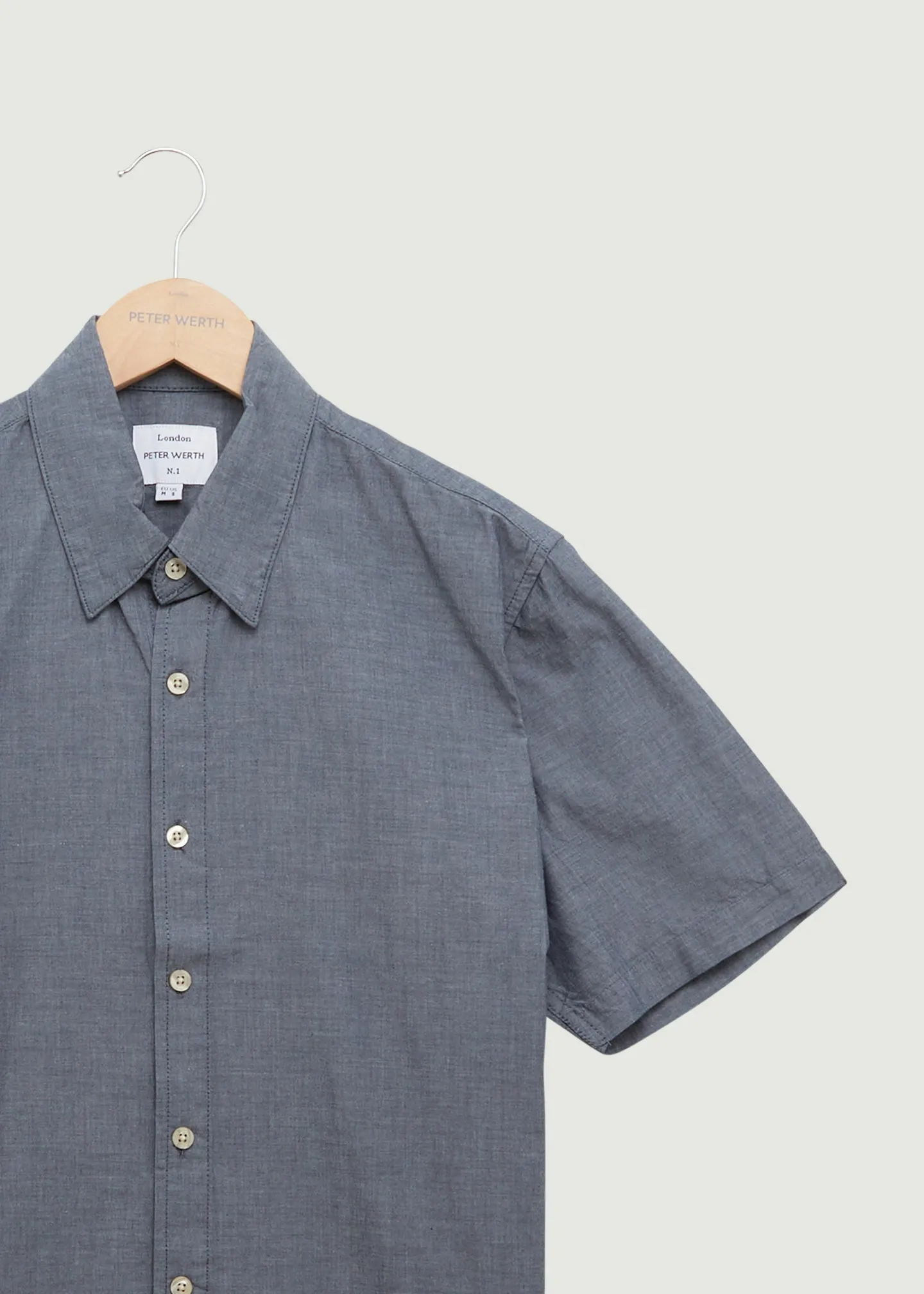 Aldo SS Shirt - Dark Indigo