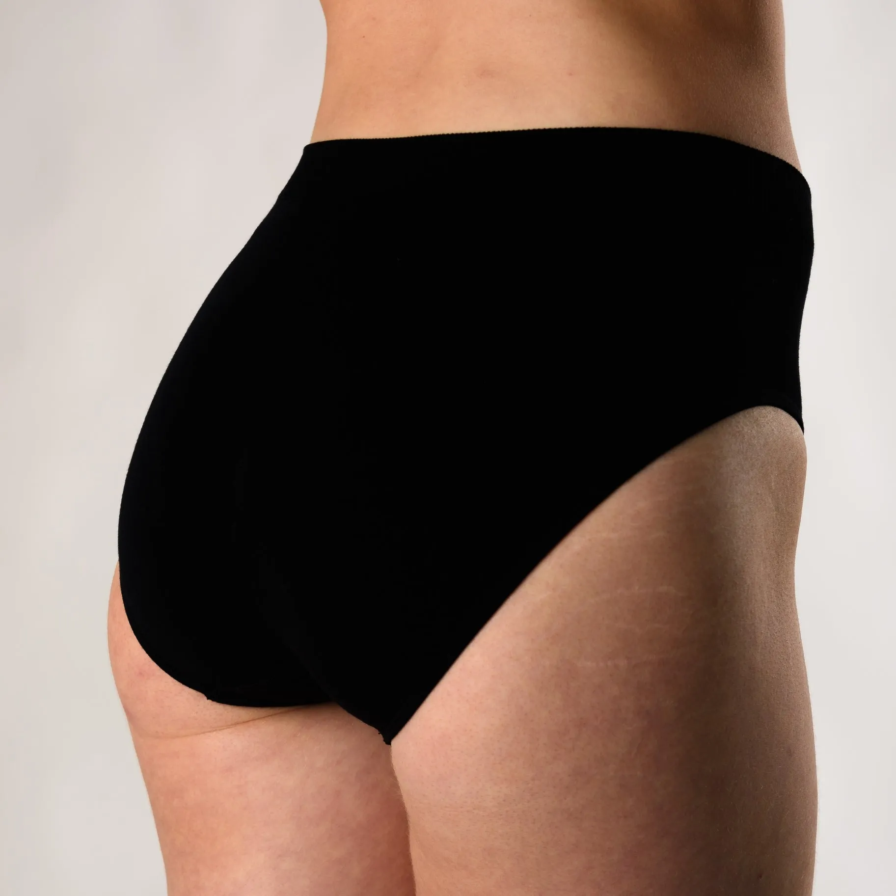 Bamboo Underwear 2 pack - Full Brief High Waisted Panty