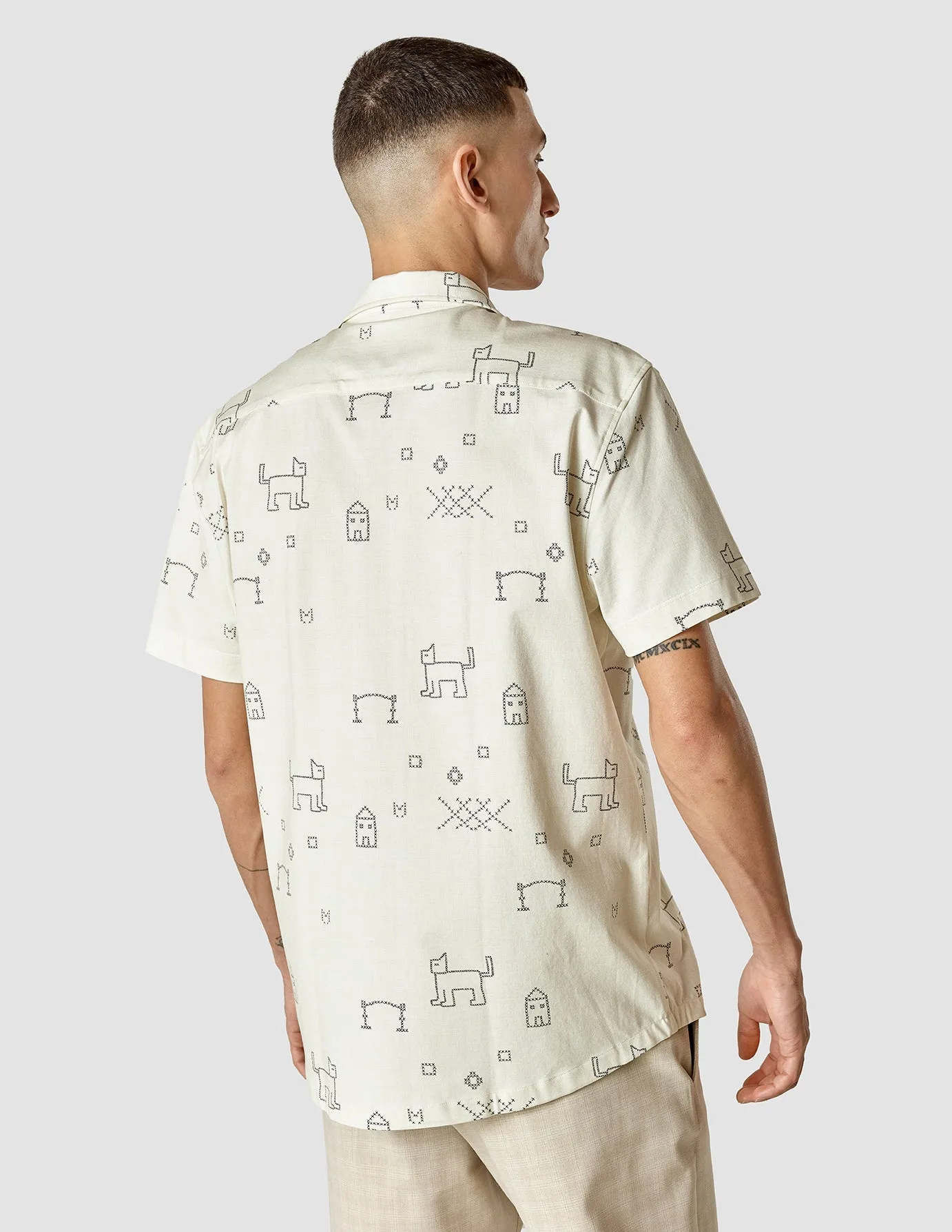 Bowling Short Sleeve Shirt Mojave