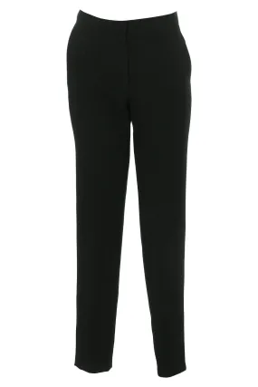 Busy Clothing Womens Black Narrow Leg Trousers with Elastane