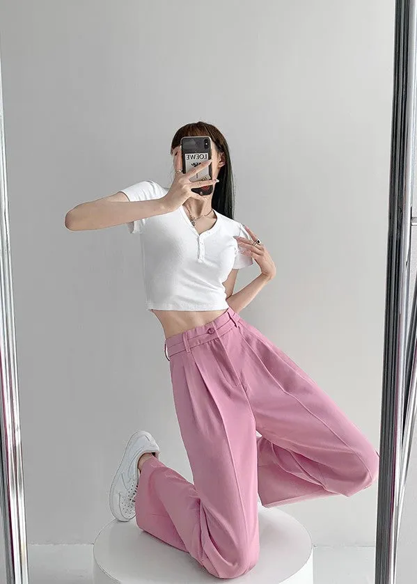 Daily To Daily straight wide-leg pants