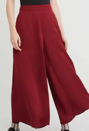 Flowy Palazzo Wide-Leg Pants