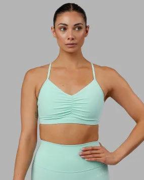 Fundamental Sports Bra - Pastel Turquoise