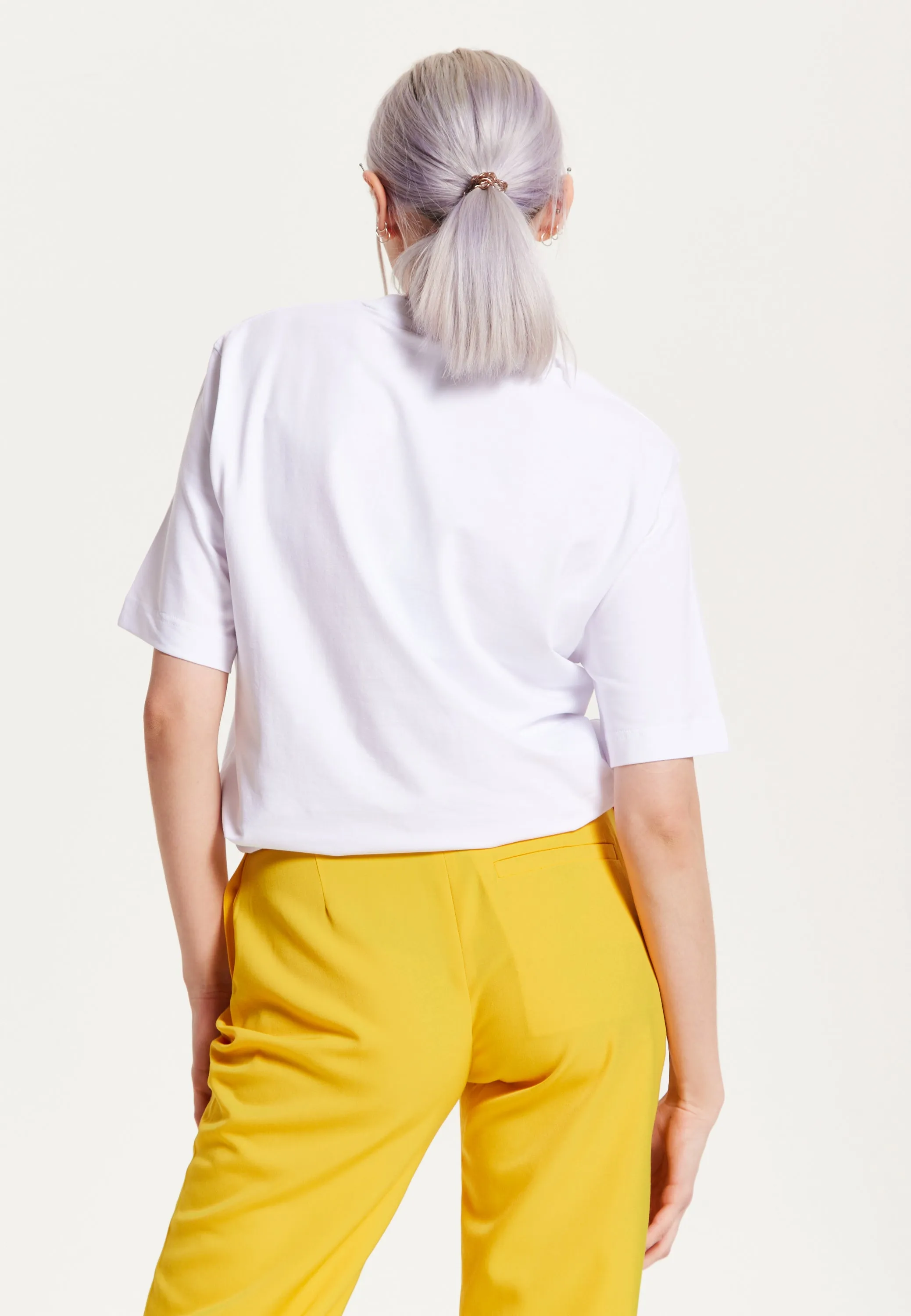 House of Holland Yellow Tailored Trouser