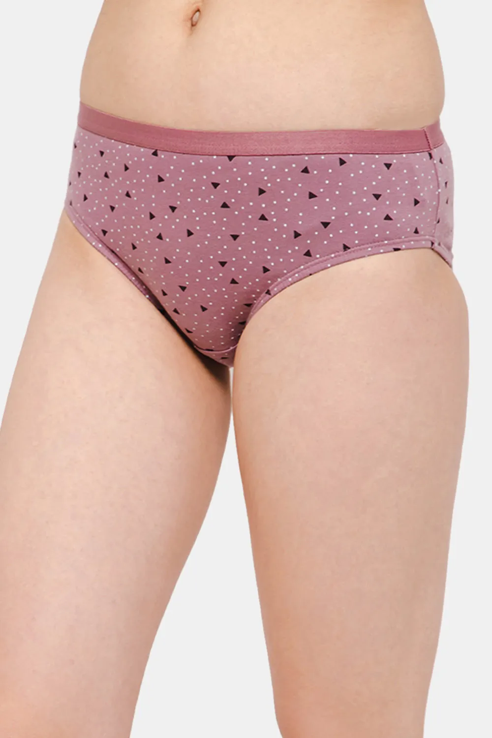 Intimacy Classic Dark Printed Panty - Outer Elastic - Pack of 3