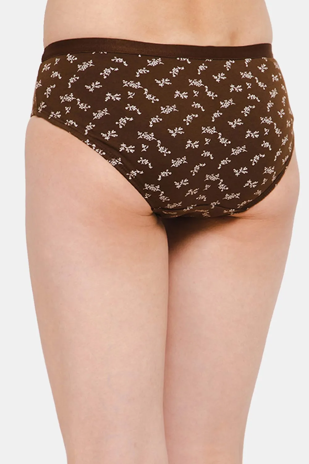 Intimacy Classic Dark Printed Panty - Outer Elastic - Pack of 3