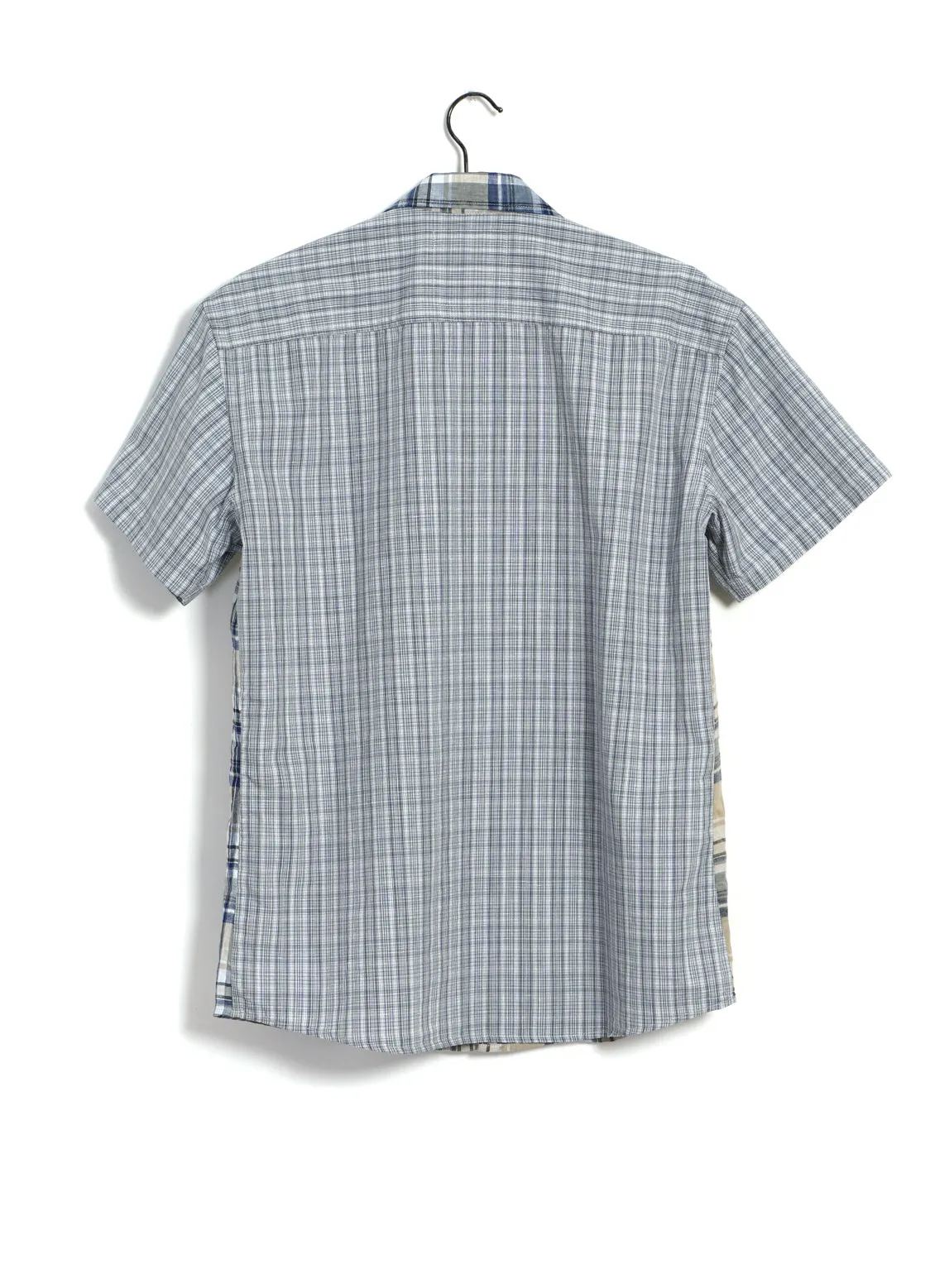 JONNY | Short Sleeve Shirt | Blue Checks