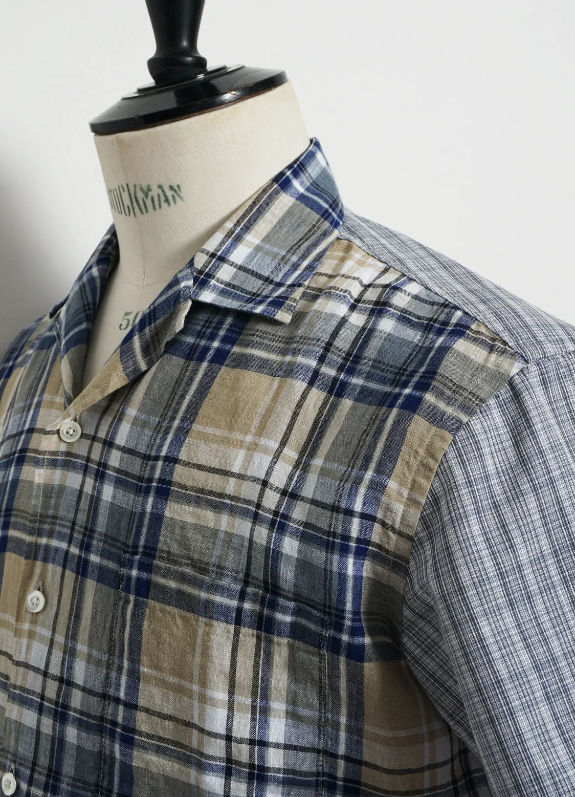 JONNY | Short Sleeve Shirt | Blue Checks