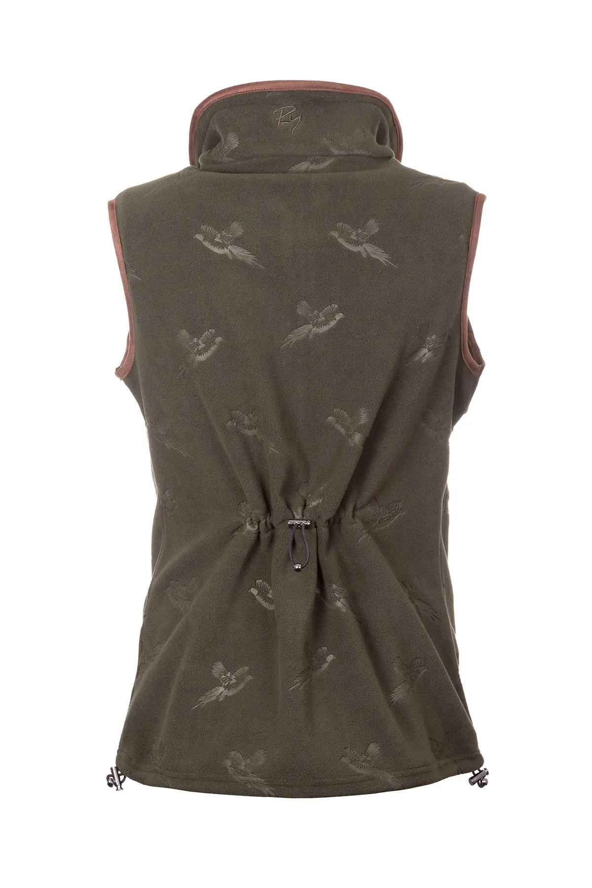 Ladies Pheasant Fleece Gilet - Haxby