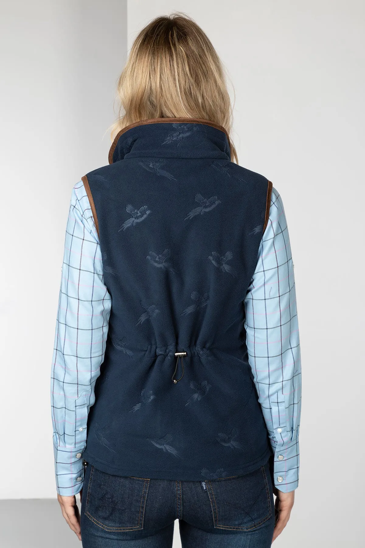 Ladies Pheasant Fleece Gilet - Haxby