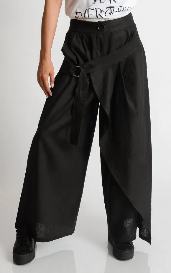 Long Loose Linen Pants