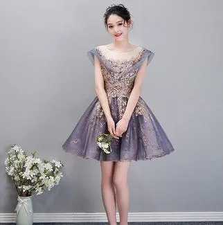 Luxury Sexy Illusion Evening Dress