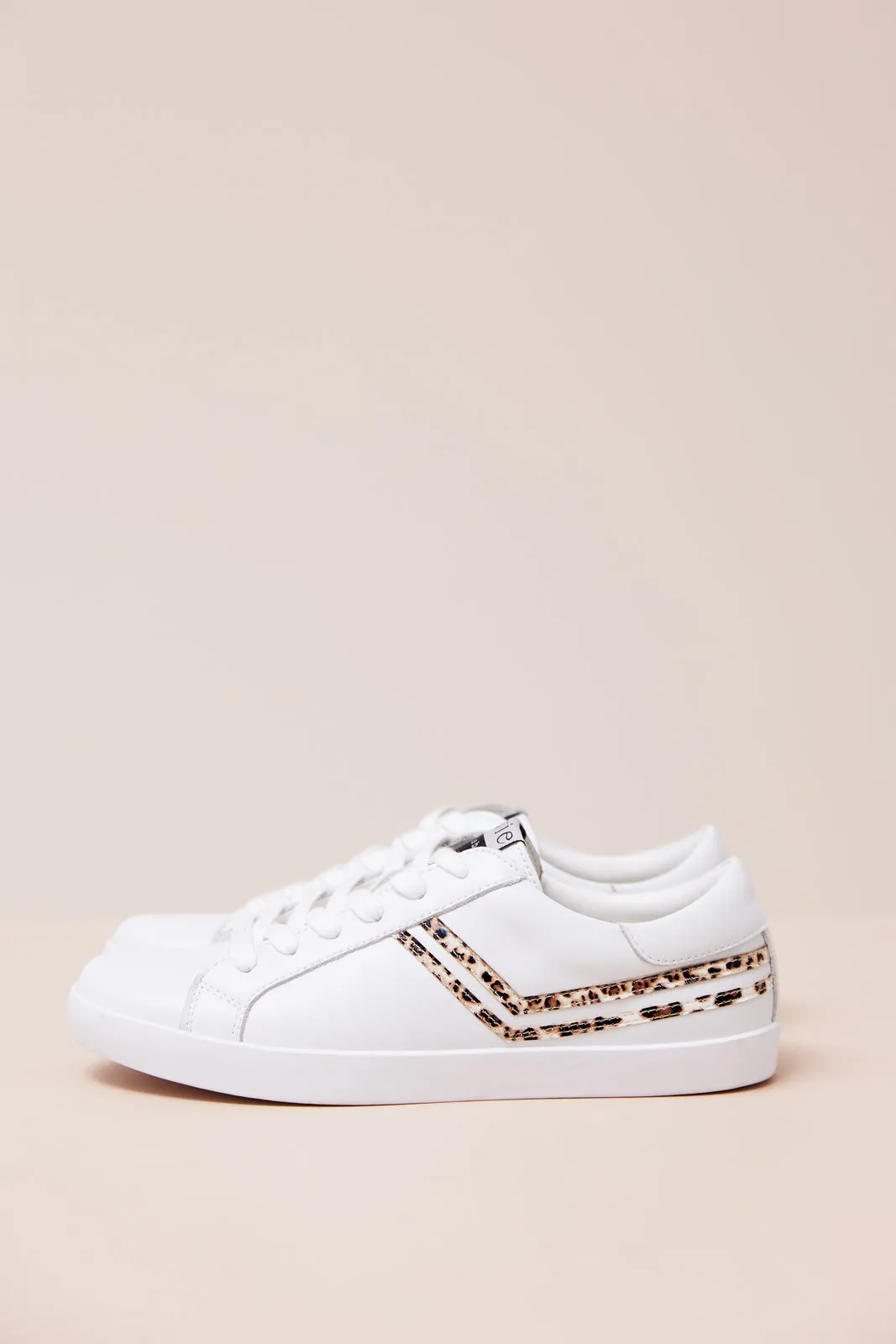 Millie Sneakers - Leopard Stripes