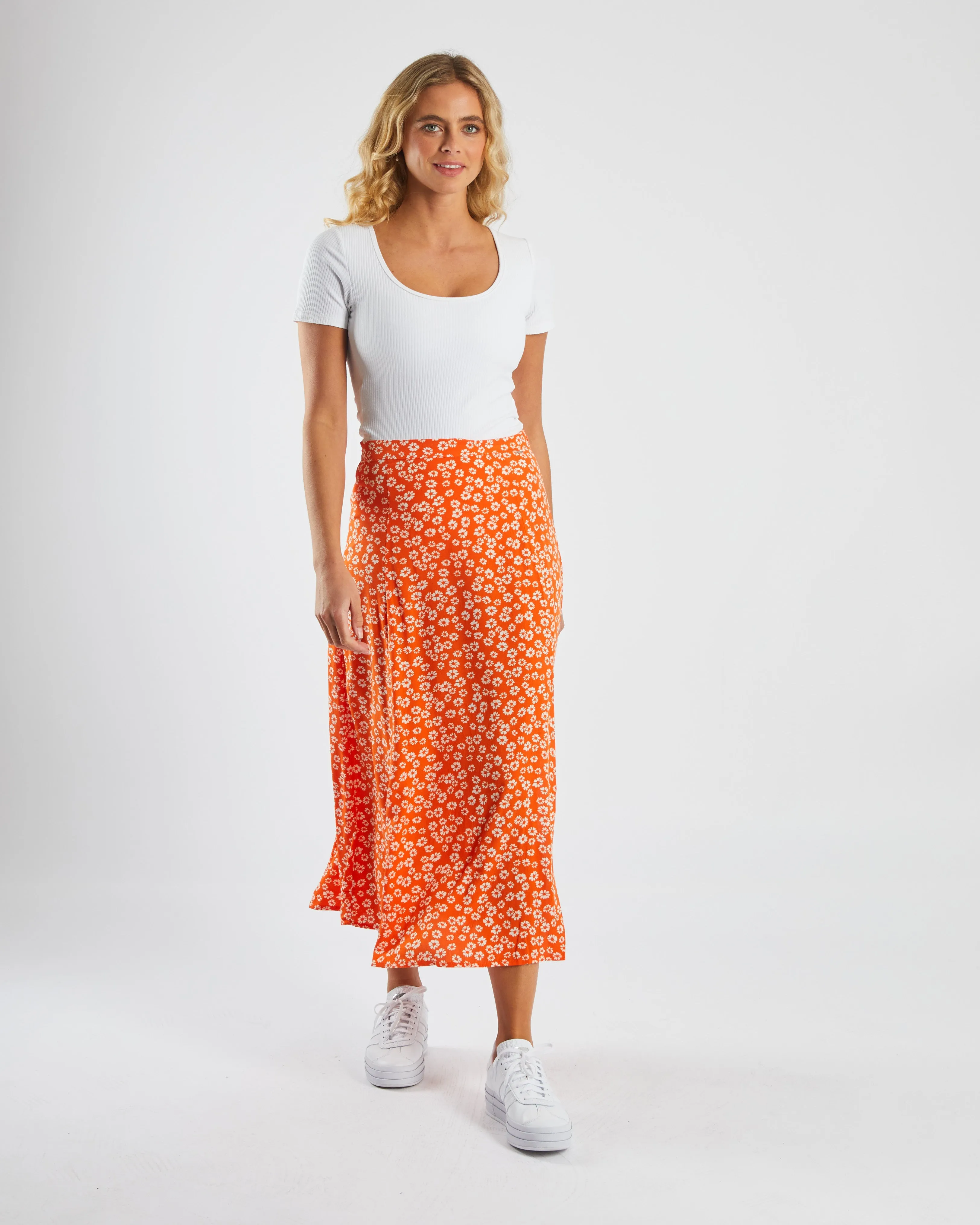 Nera Skirt Orange