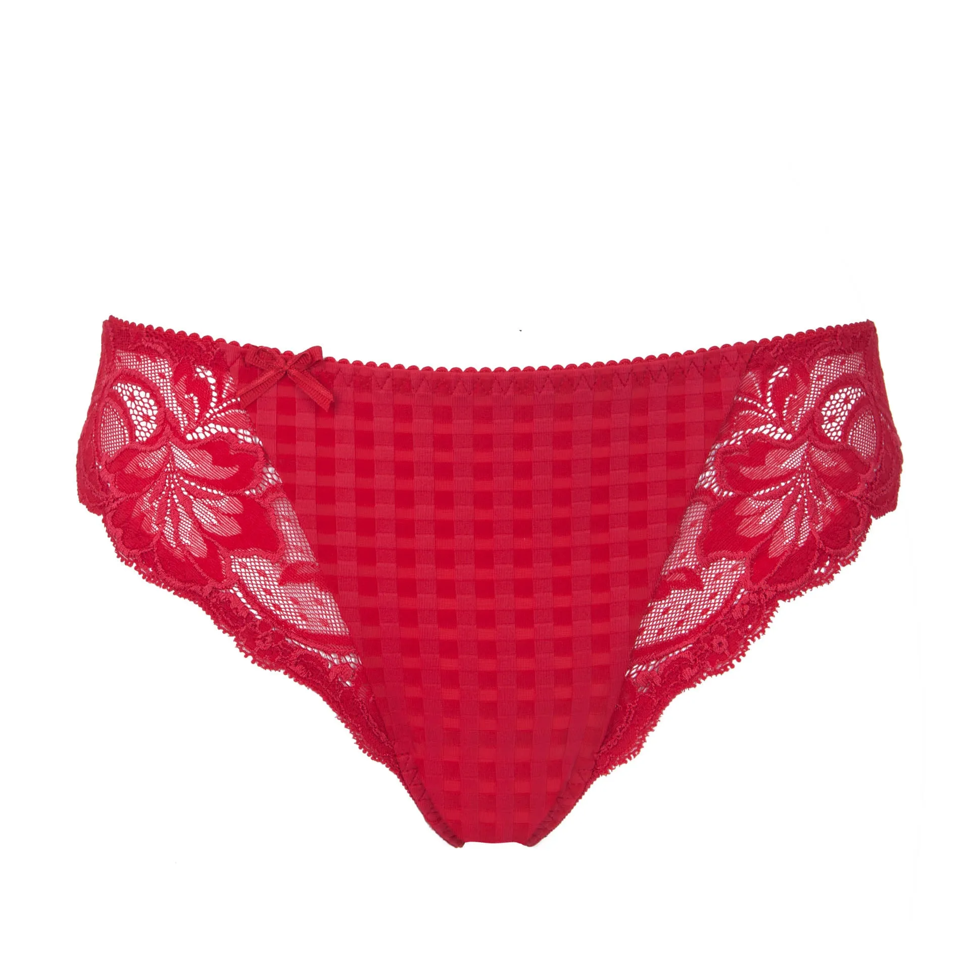 Prima Donna Rio Briefs - Madison - Black , Skin , White , Red