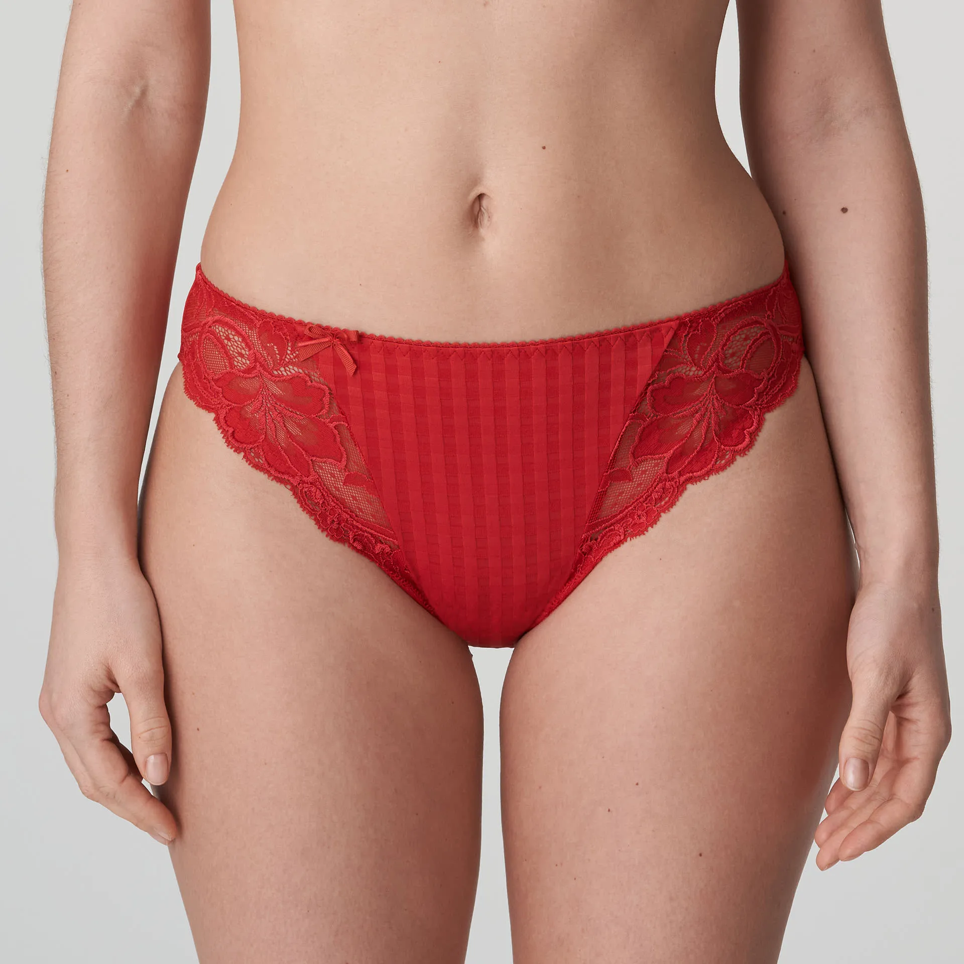 Prima Donna Rio Briefs - Madison - Black , Skin , White , Red