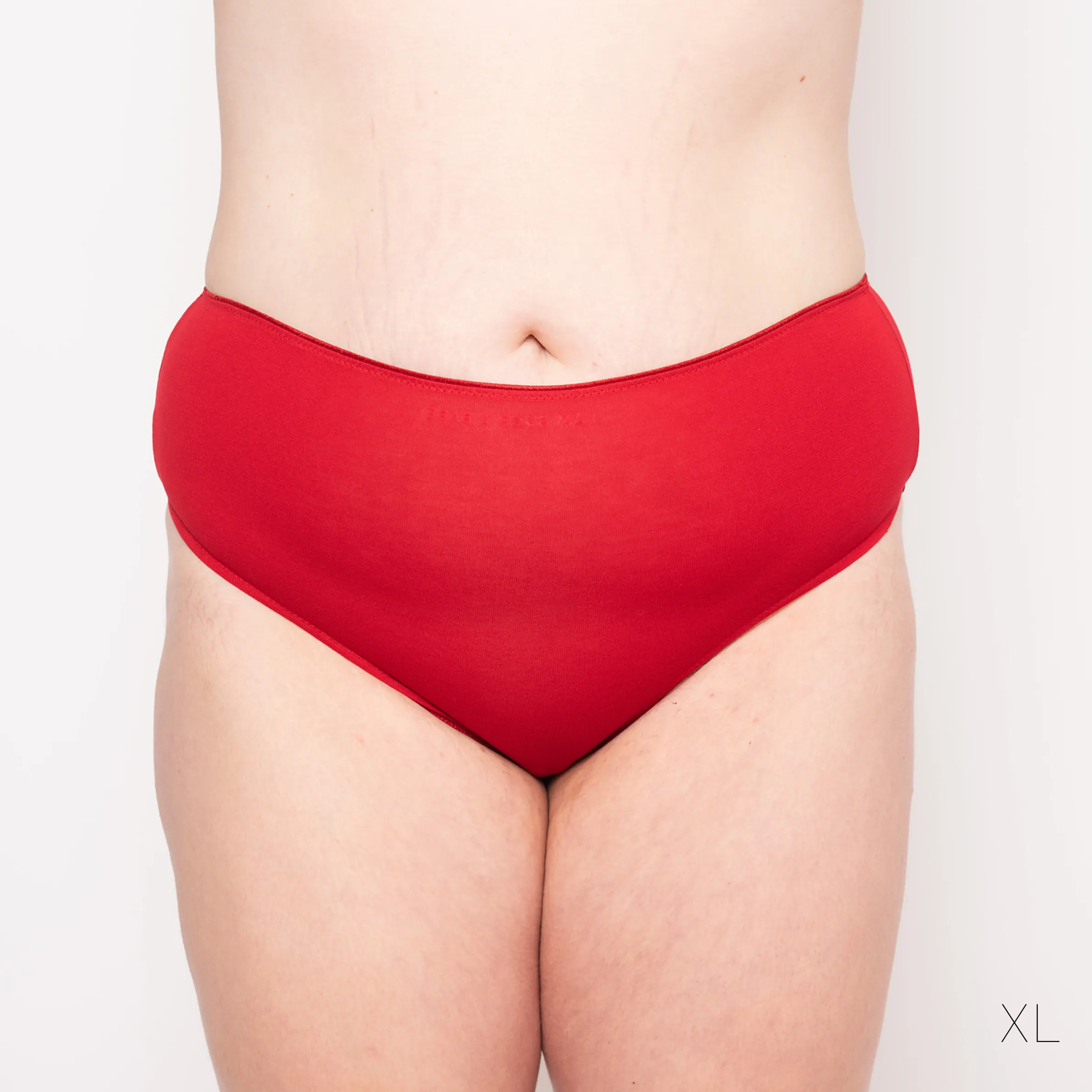 Ruby Red High Waisted String