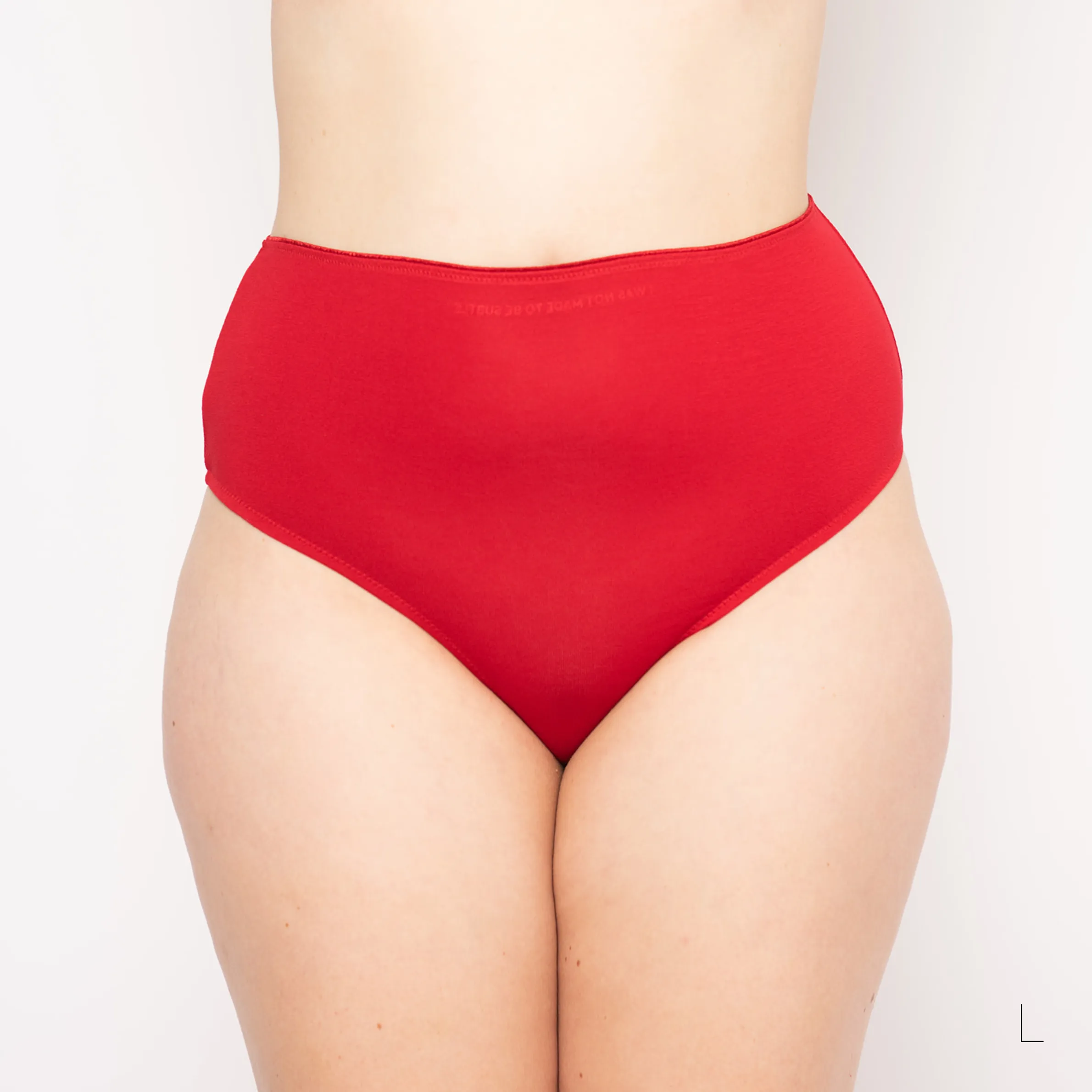 Ruby Red High Waisted String