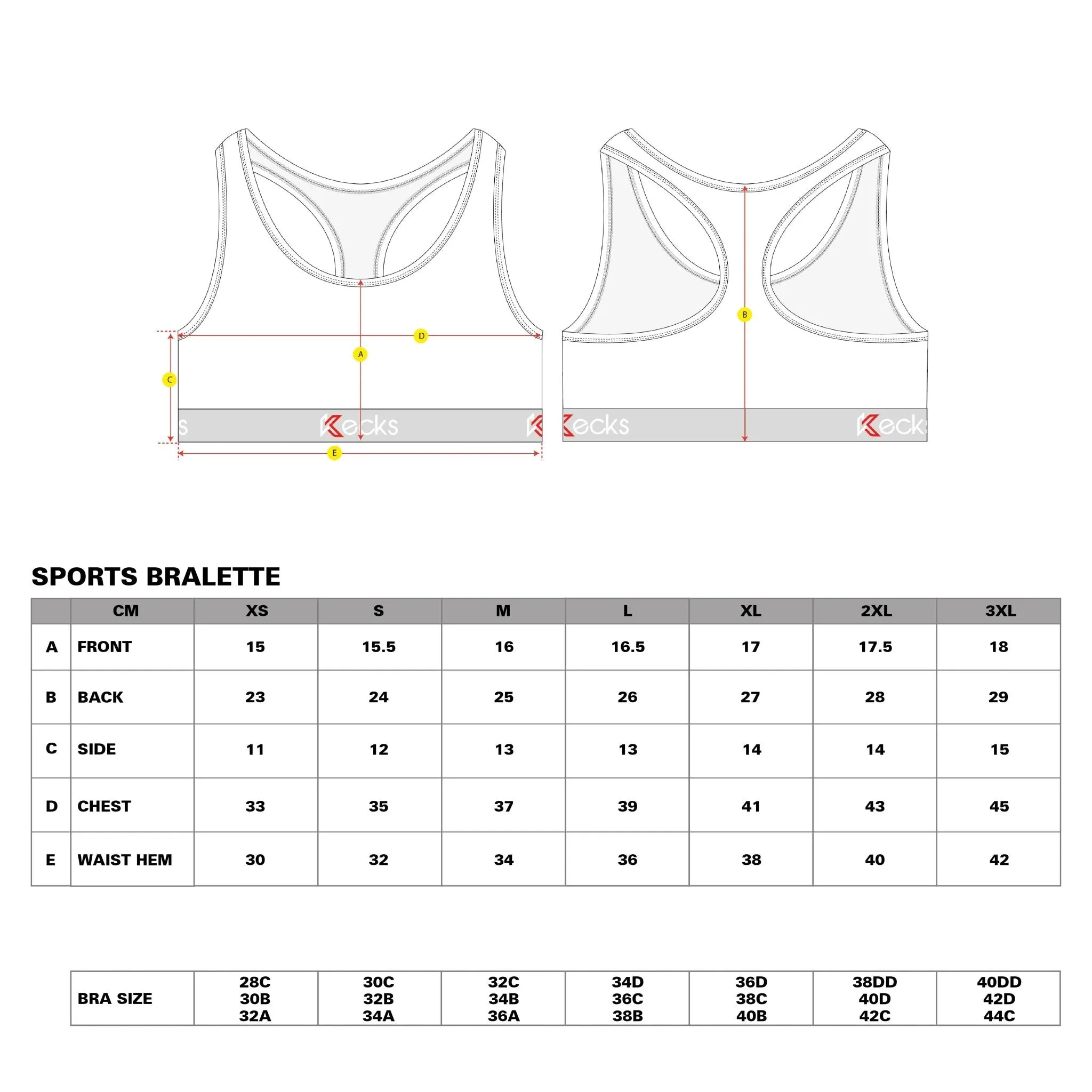 Thunderstruck Sports Bralette