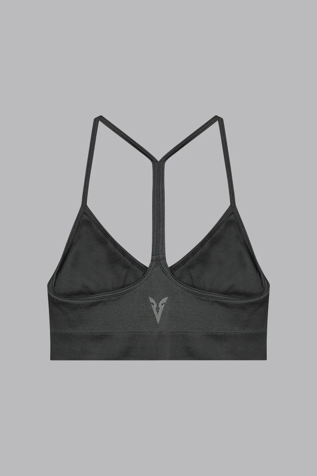 V_COMPRESS SEAMLESS SPORTS BRA - Dark Gray