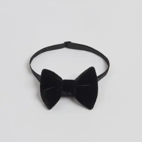 Velvet Bow Tie (Black)